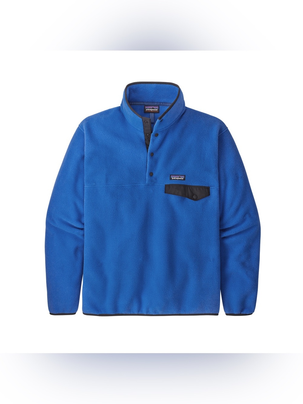 Patagonia Men’s Classic Snap-T Fleece Pullover - Blue, Size Large.
